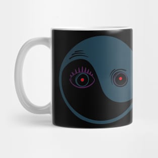 creepy face Mug